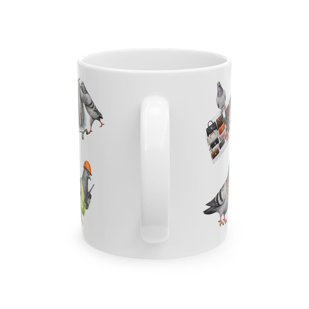 Hard Working New Yorkers | NYC Pigeon 11oz Coffee Mug