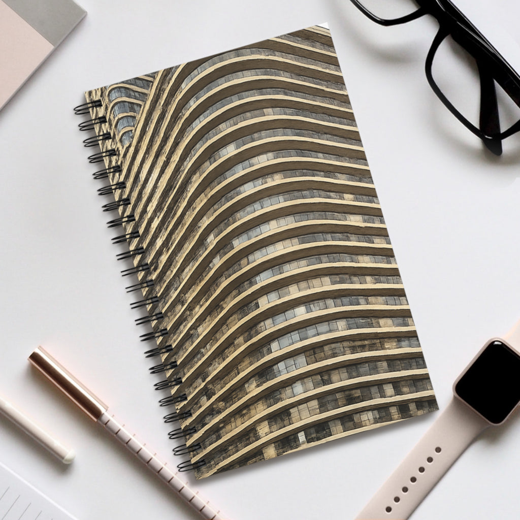 Central Park South Building Spiral Journal   NYC Architecture Notebook