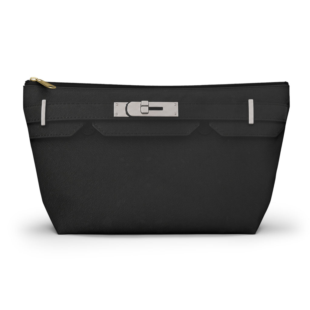 Canal Street Large Black Makeup Bag —  T-Bottom Travel Bag
