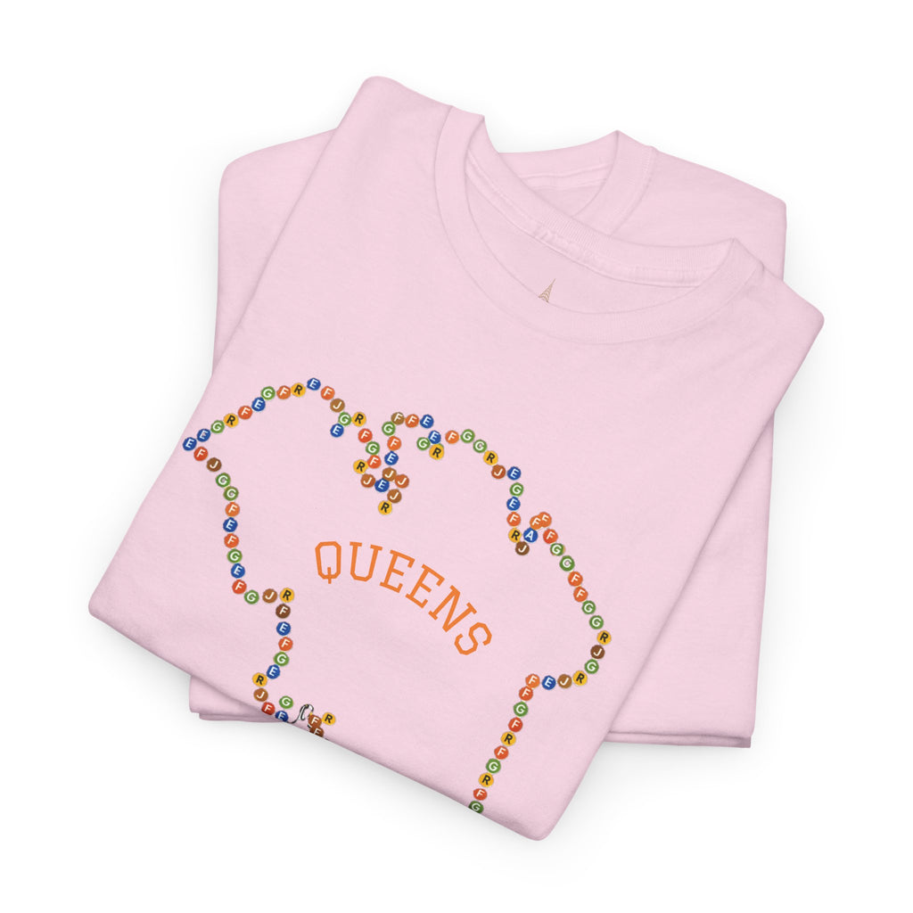 Queens Map Subway Signs T-Shirt | NYC Subway Tee