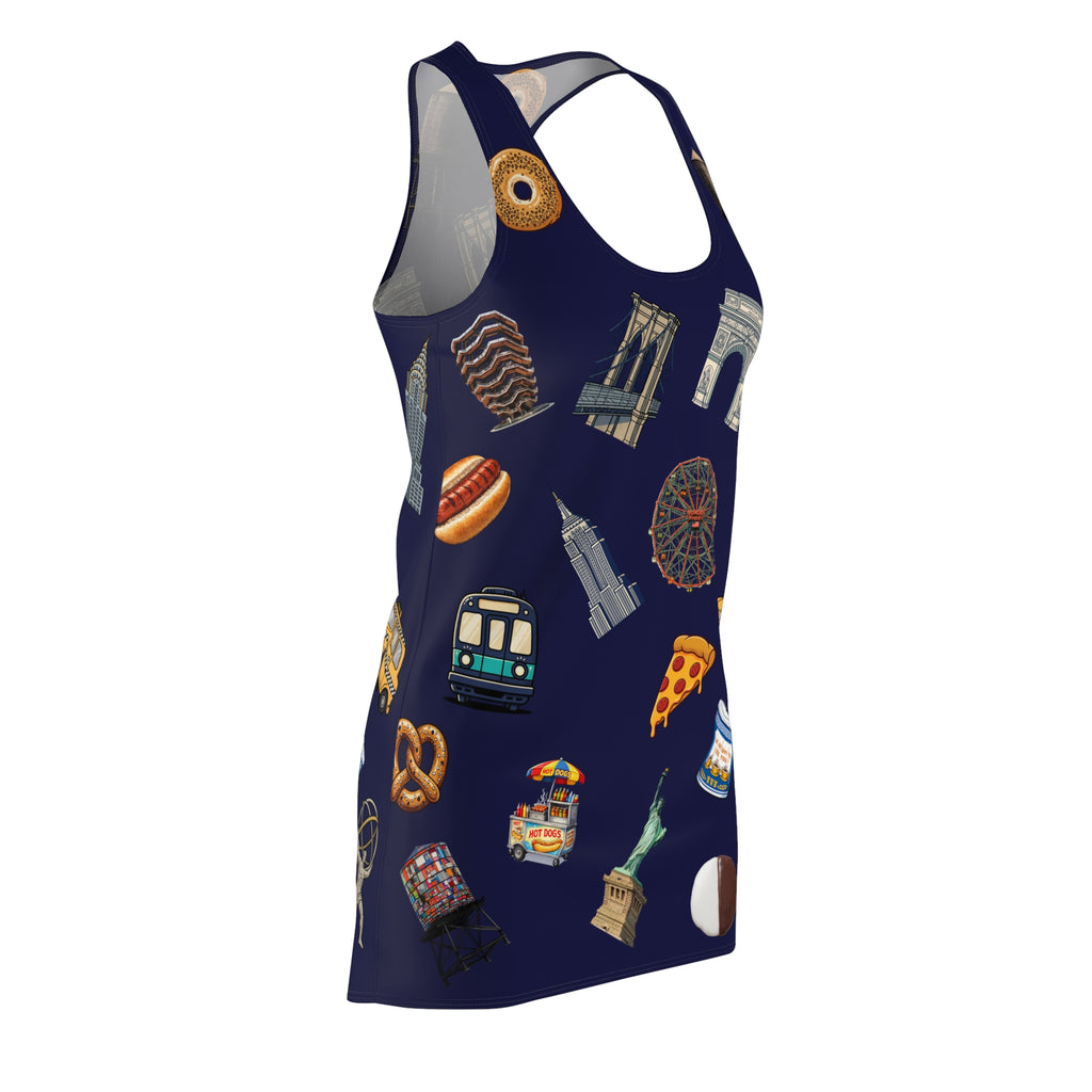 Vestido nadador Icons of New York City — Cubrebaños de las atracciones de NYC