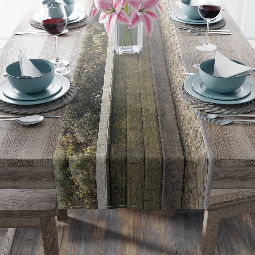 Central Park Perimeter Wall Table Runner – Central Park Wall Picnic Table Decor