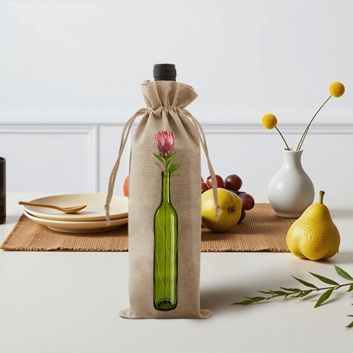 Customizable Wine Gift Bag