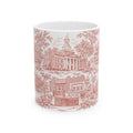 Great Neck Red de Jouy 11oz Ceramic Mug