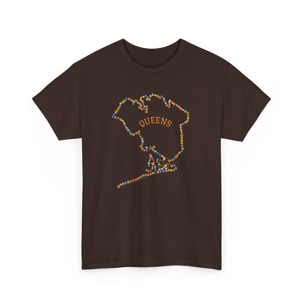 Queens Map T-Shirt | Subway Signs Tee