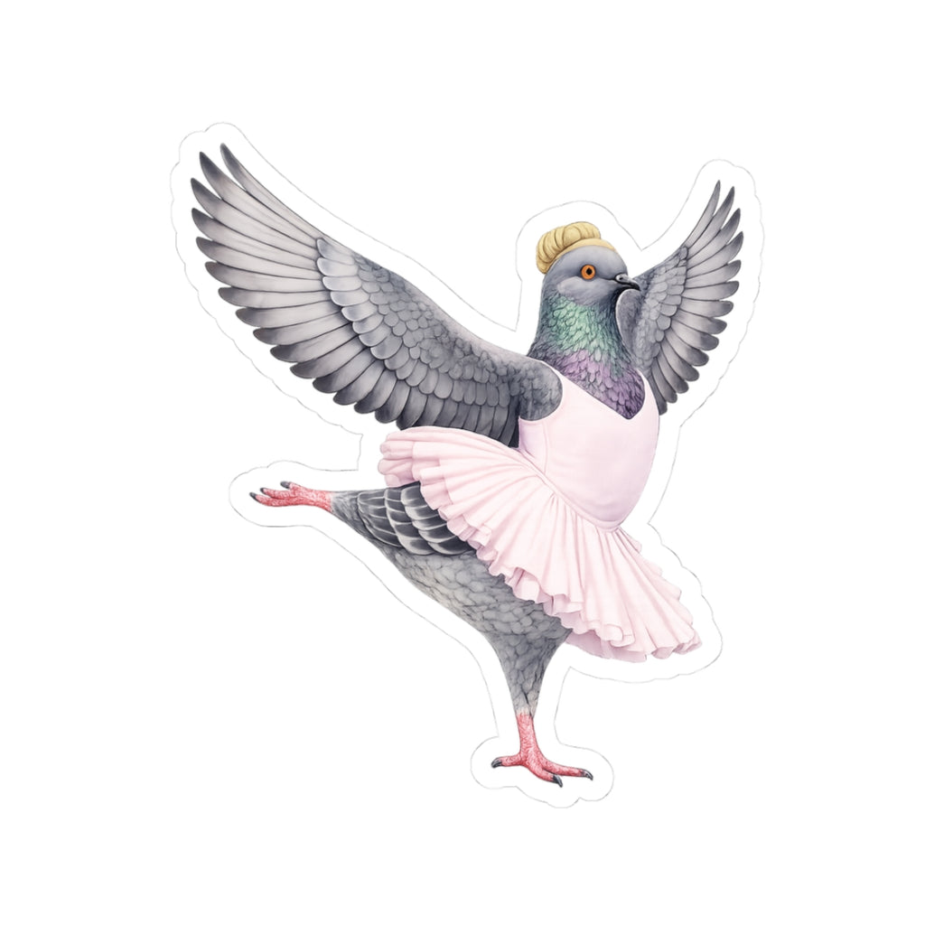 Lincoln Square NYC Pigeon 3" x 3" Sticker