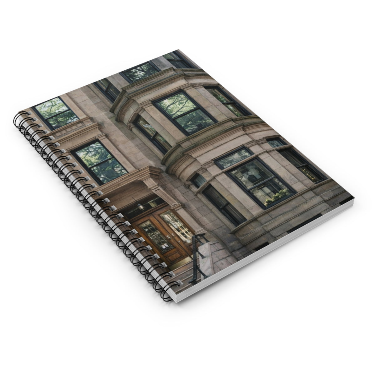 New York Brownstone Spiral Journal NYC Notebook