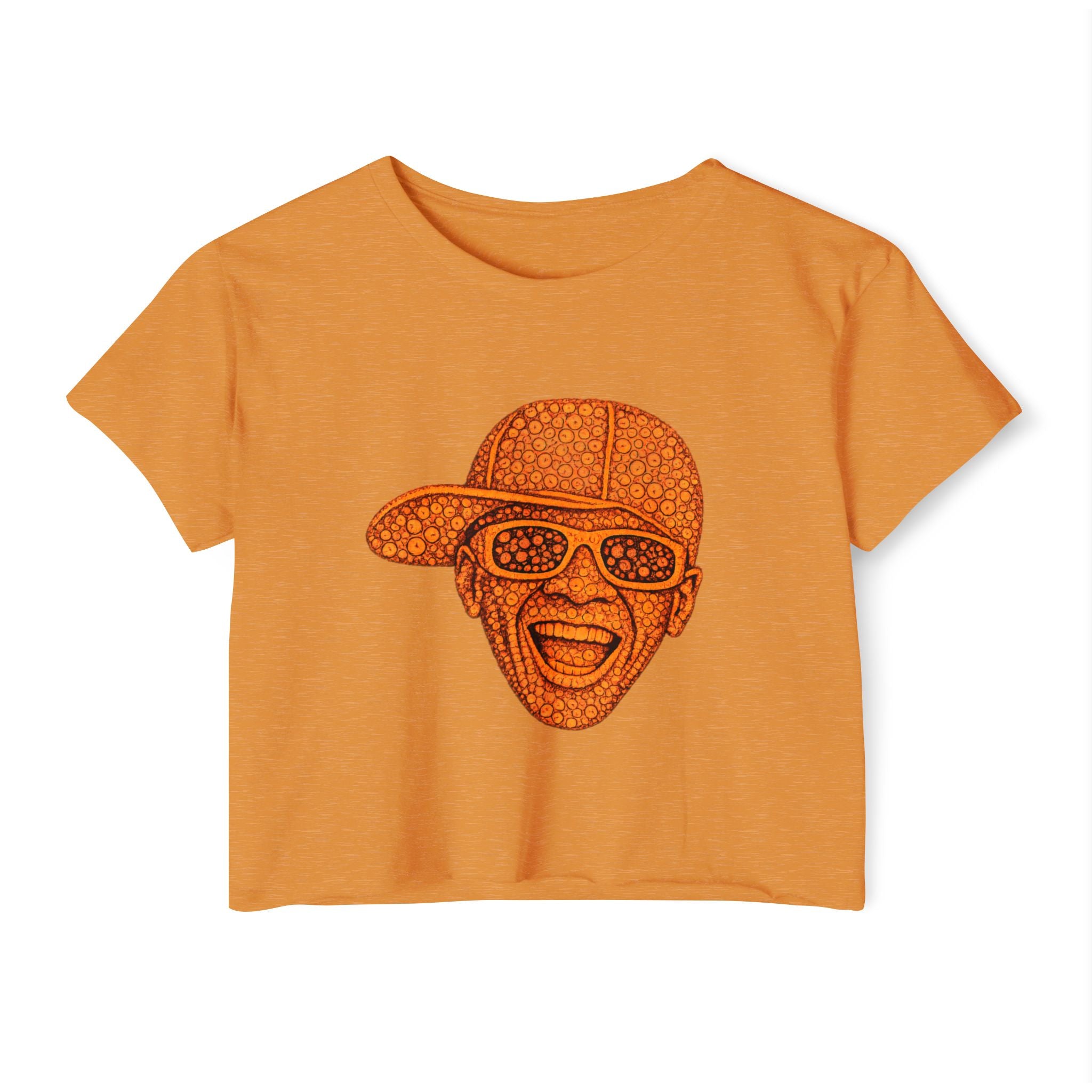 Clock Flavor Flav Crop Top T-shirt   Music Tee