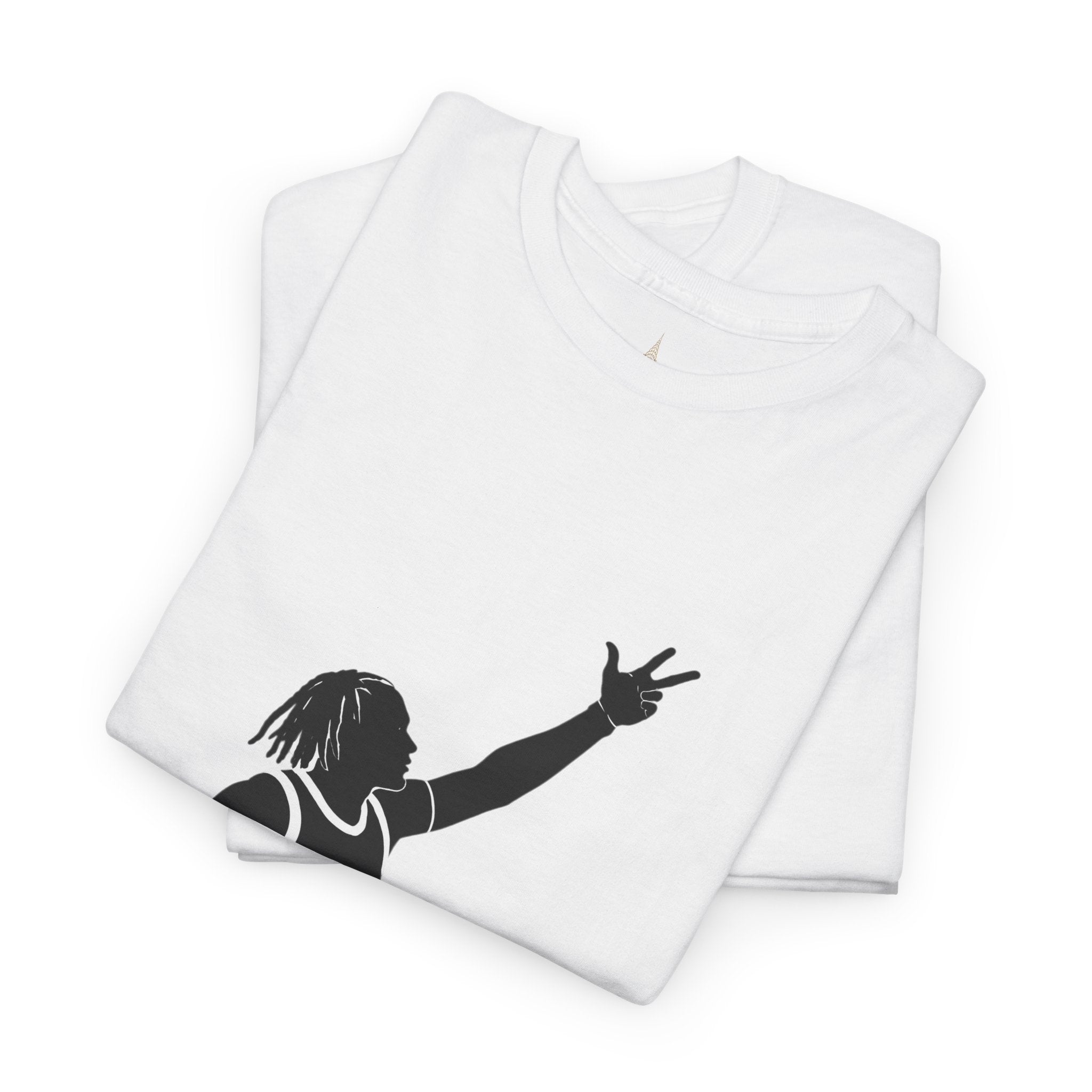 Customizable Jalen Brunson 3 Points Celly T-Shirt | New York Basketball Tee