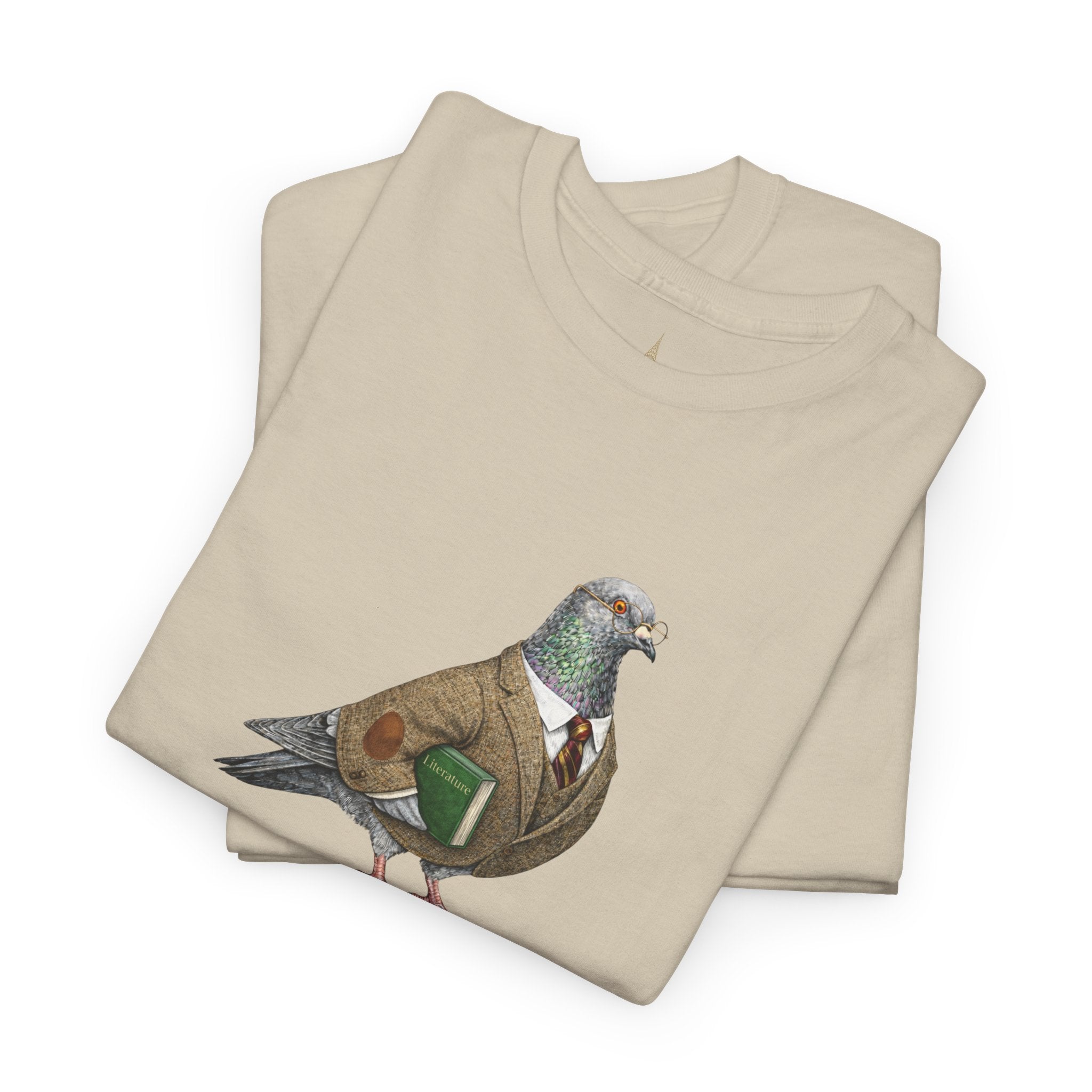 Customizable Morningside Heights NYC Pigeon T-Shirt | University Professor Tee