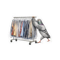 Garment District NYC Pigeon 3" x 3" Sticker