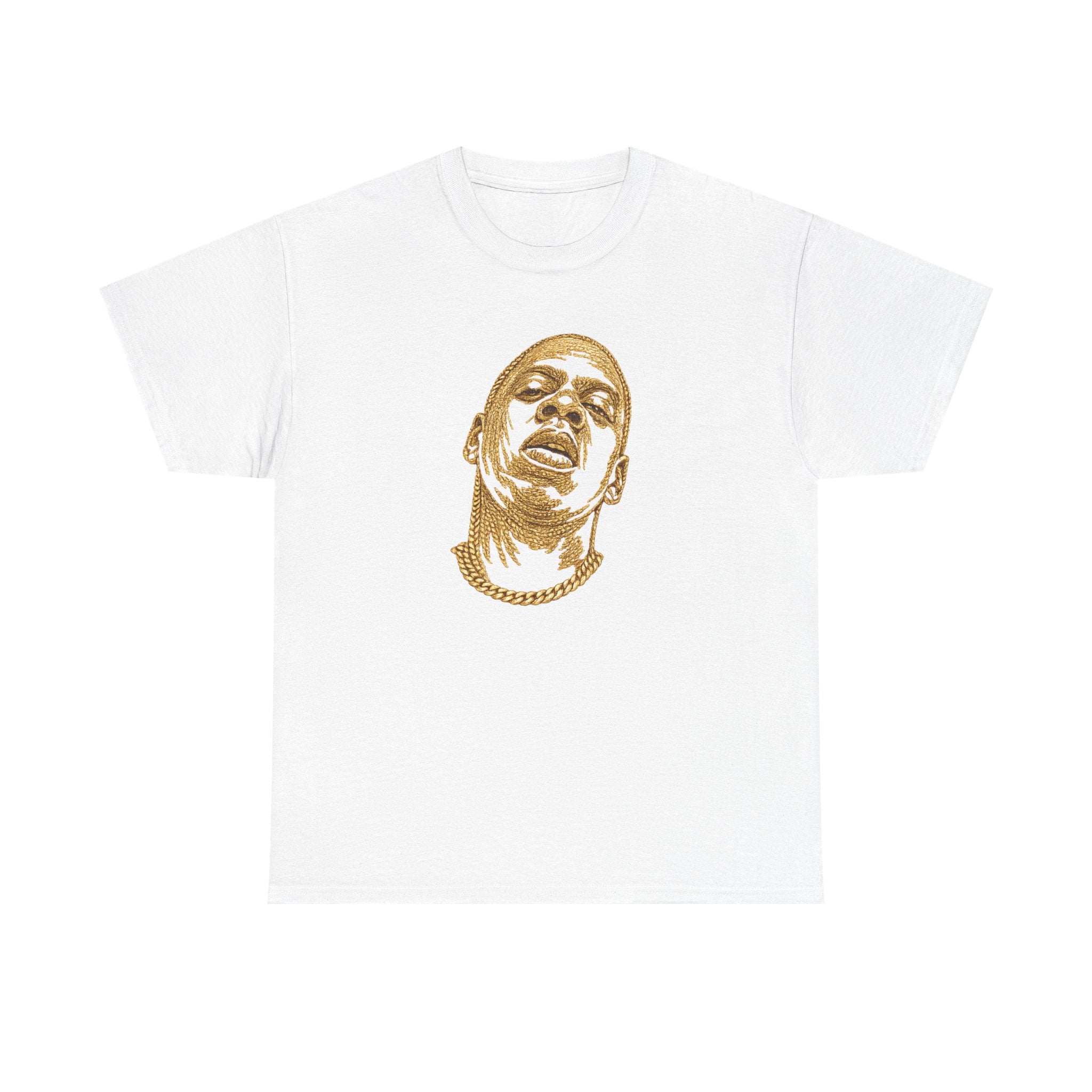 Gold Chain Jay Z T-Shirt    NYC Music Hova Sean Carter Tee