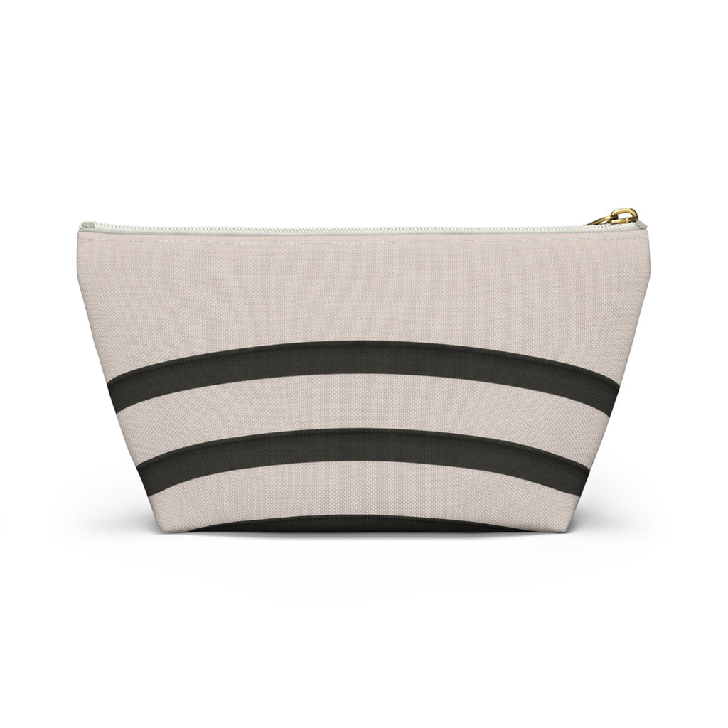 Guggenheim Museum Makeup Bag — T‑Bottom Accessory Pouch