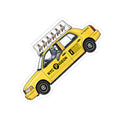 Jackson Heights NYC Pigeon 3" x 3" Cab Driver Sticker