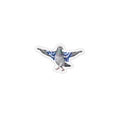 Astoria NYC Pigeon Magnet | Greek Opa Dancer Bird Lover Magnet