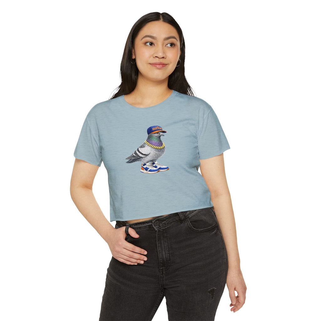 Top corto de paloma de Queens NYC personalizable