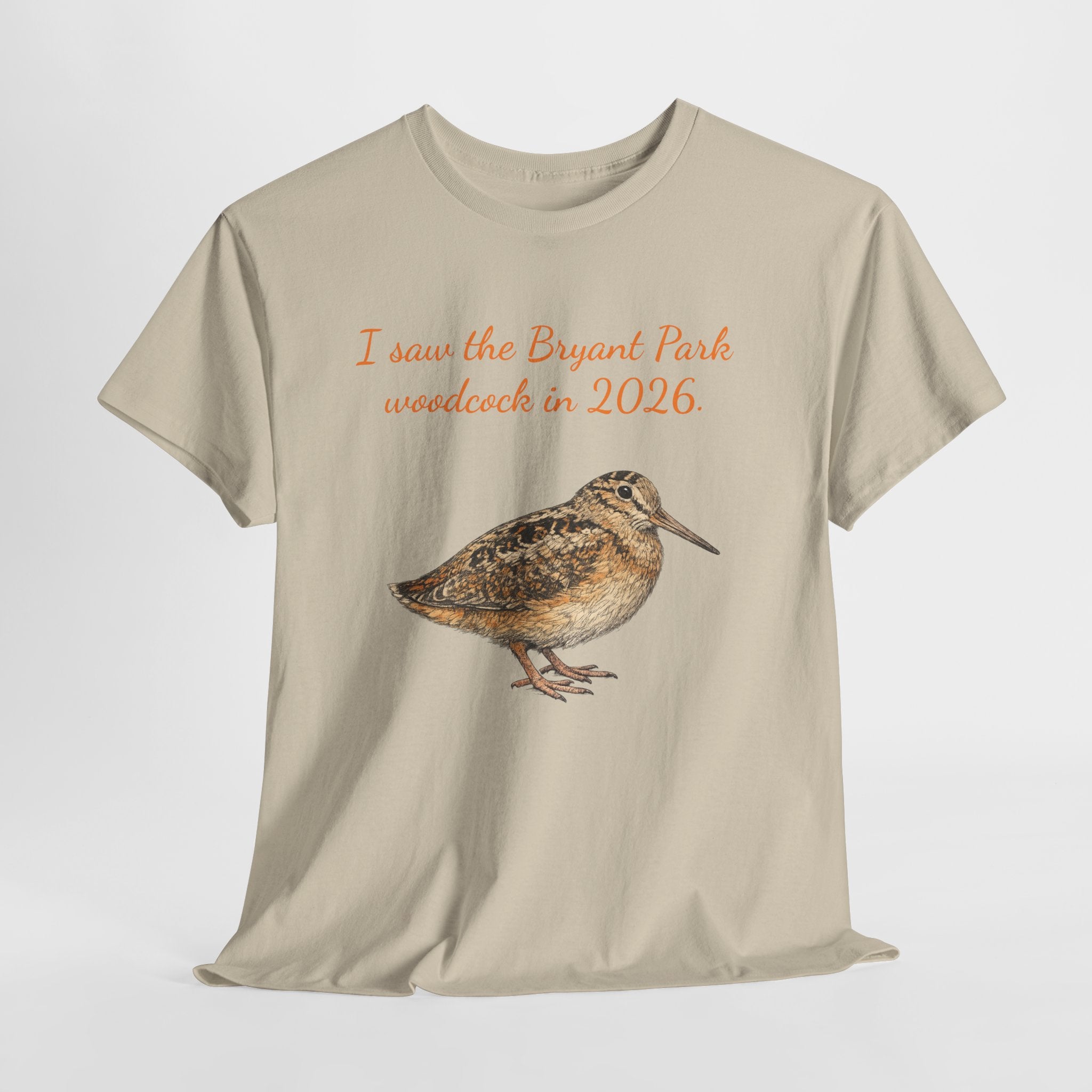 Bryant Park American Woodcock T-Shirt   NYC Gift Tee
