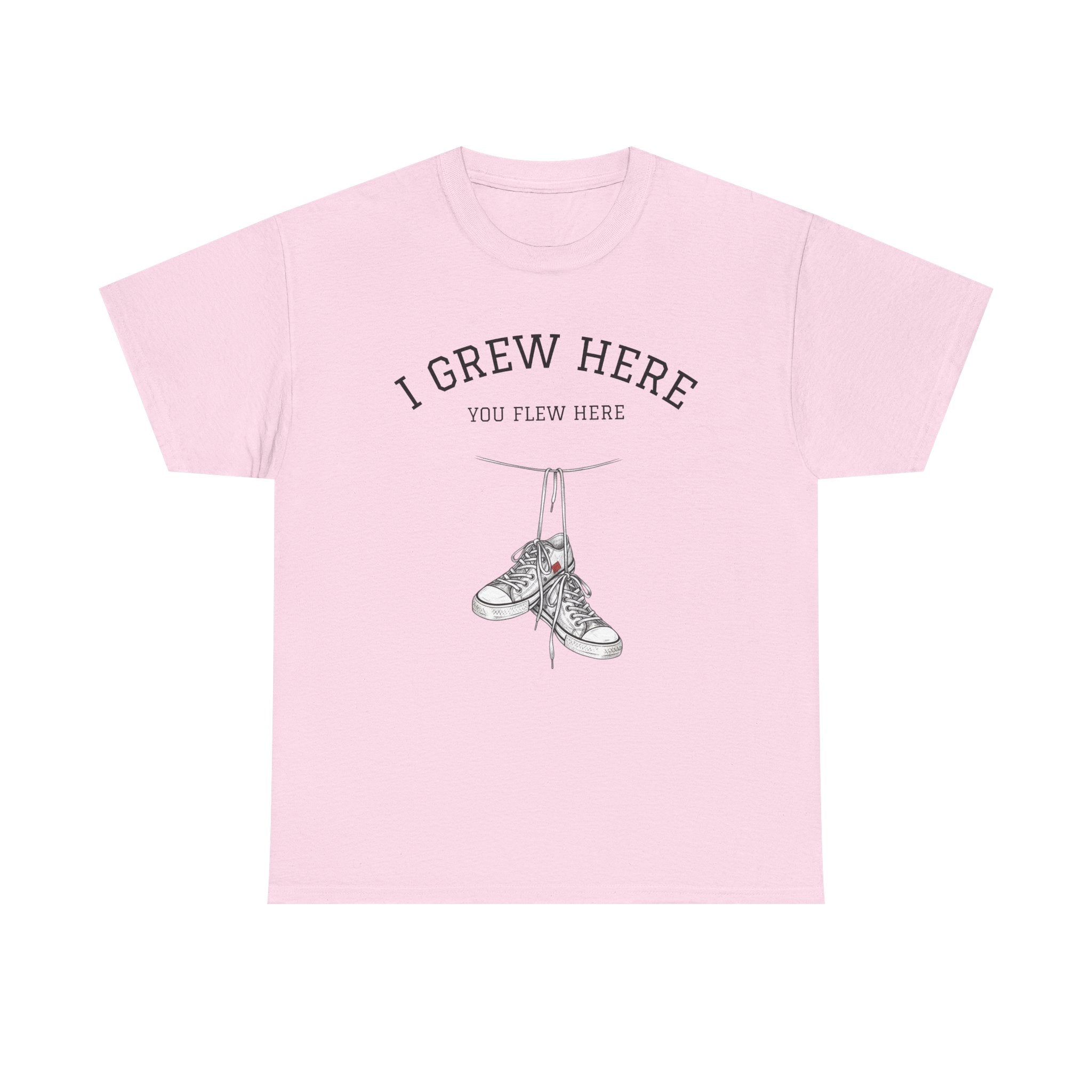 NYC Sneakers I I Grew Here You Flew Here T-Shirt
