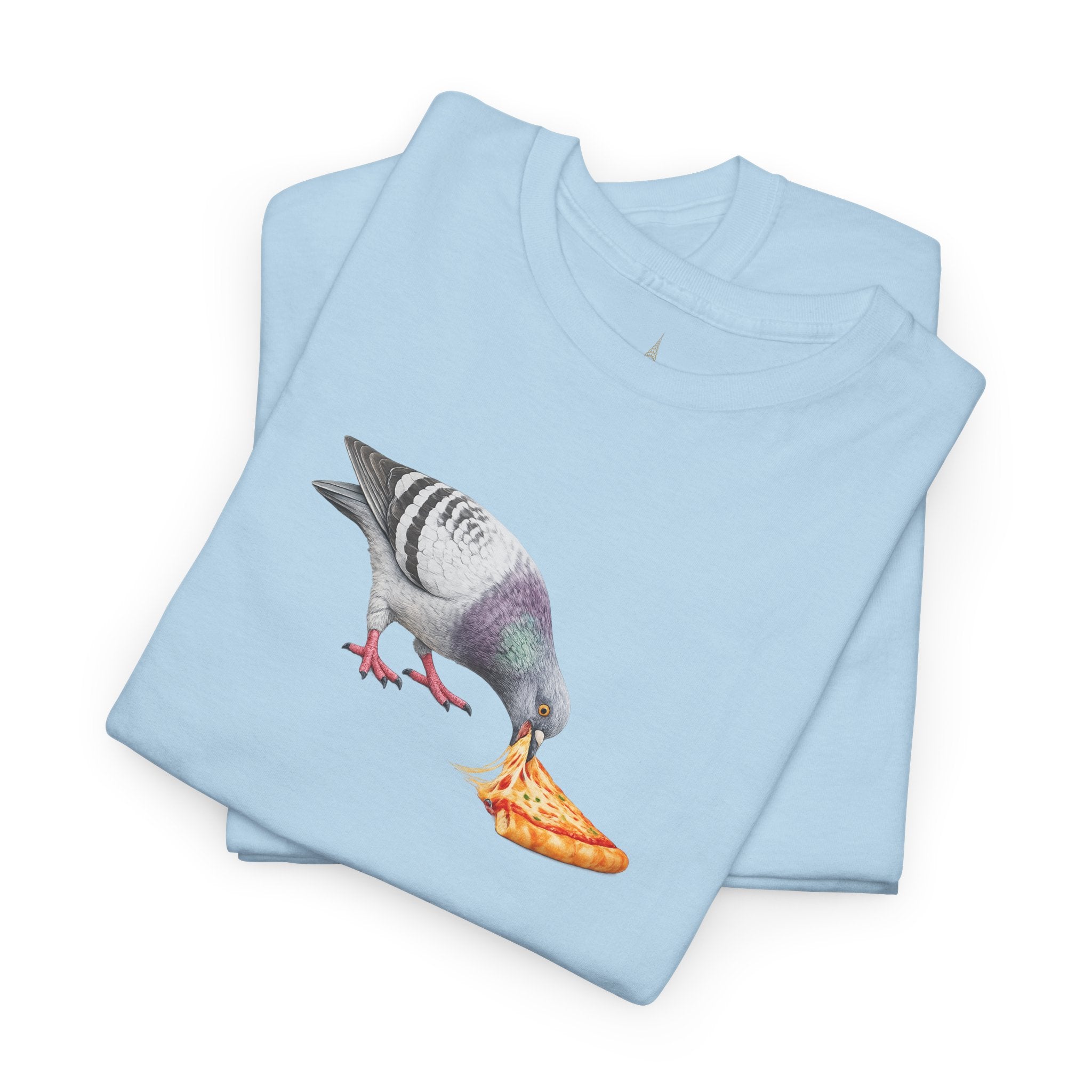 Customizable Little Italy NYC Pigeon T-Shirt | New York Pizza Lover Tee