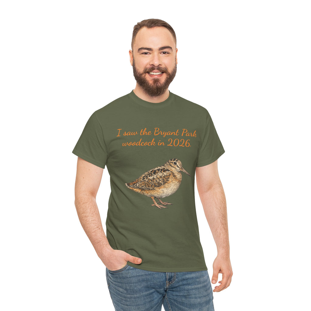 Bryant Park American Woodcock T-Shirt   NYC Gift Tee