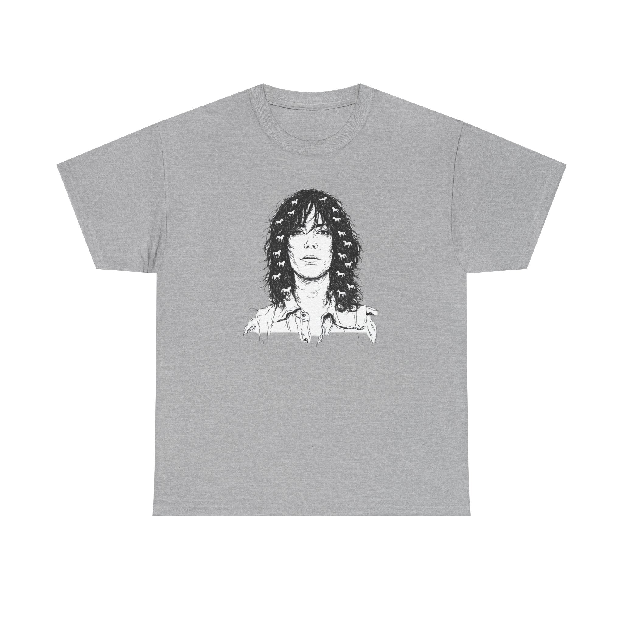 Horses Patti Smith T-Shirt | NYC Music Poet Tee