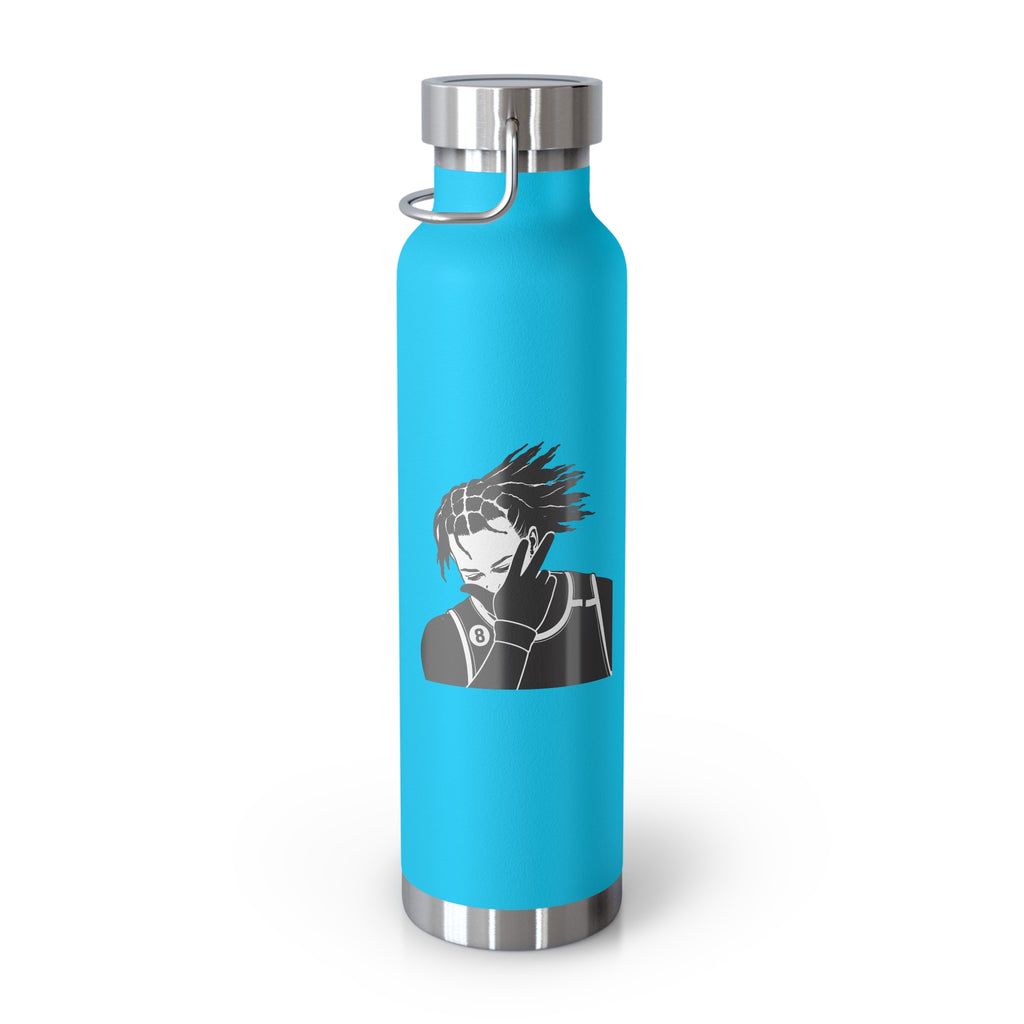 Customizable Jalen Brunson Copper Vacuum Bottle 22oz | Insulated Water Bottle