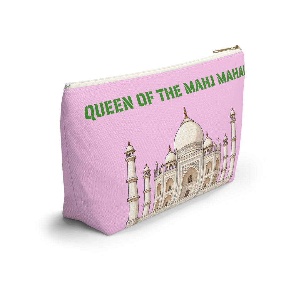 Queen of the Mahj Mahal Mahjong Tile Pouch —  T-Bottom Travel Bag