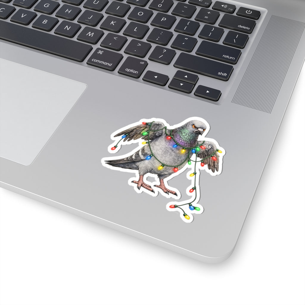 Dyker Heights NYC Pigeon 3" x 3" Sticker