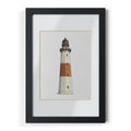 Boceto del faro de Montauk | Marco negro