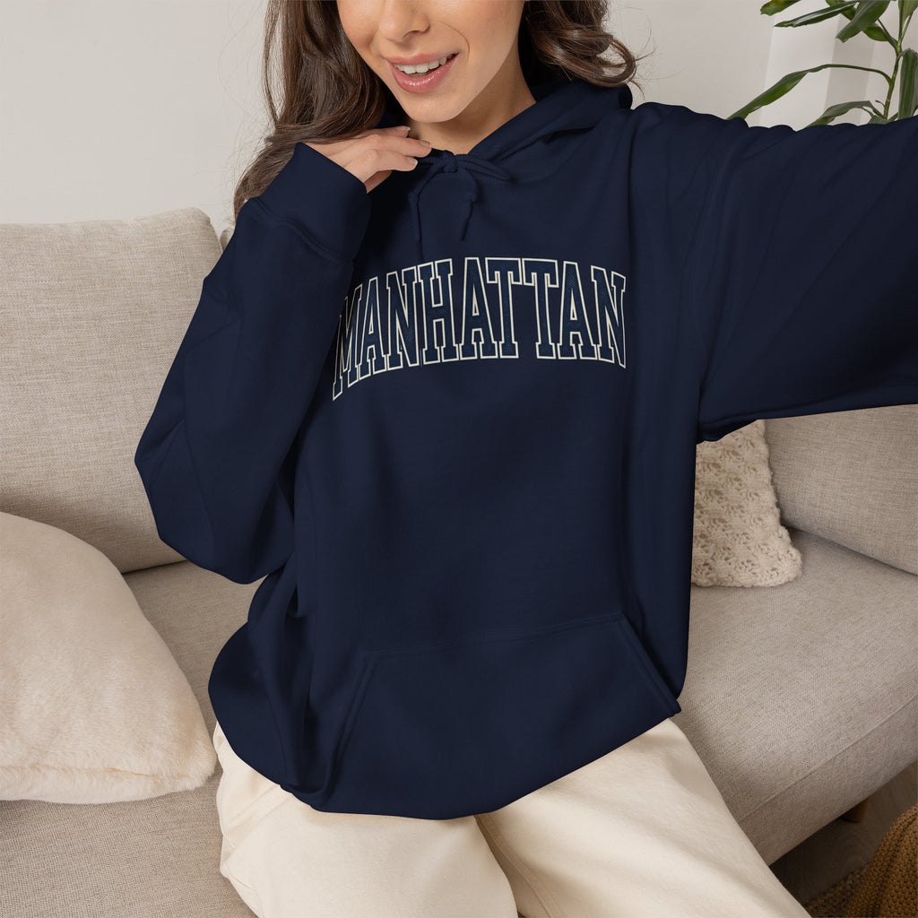 Manhattan Hoodie — Garment-Dyed Pullover Hooded Sweater