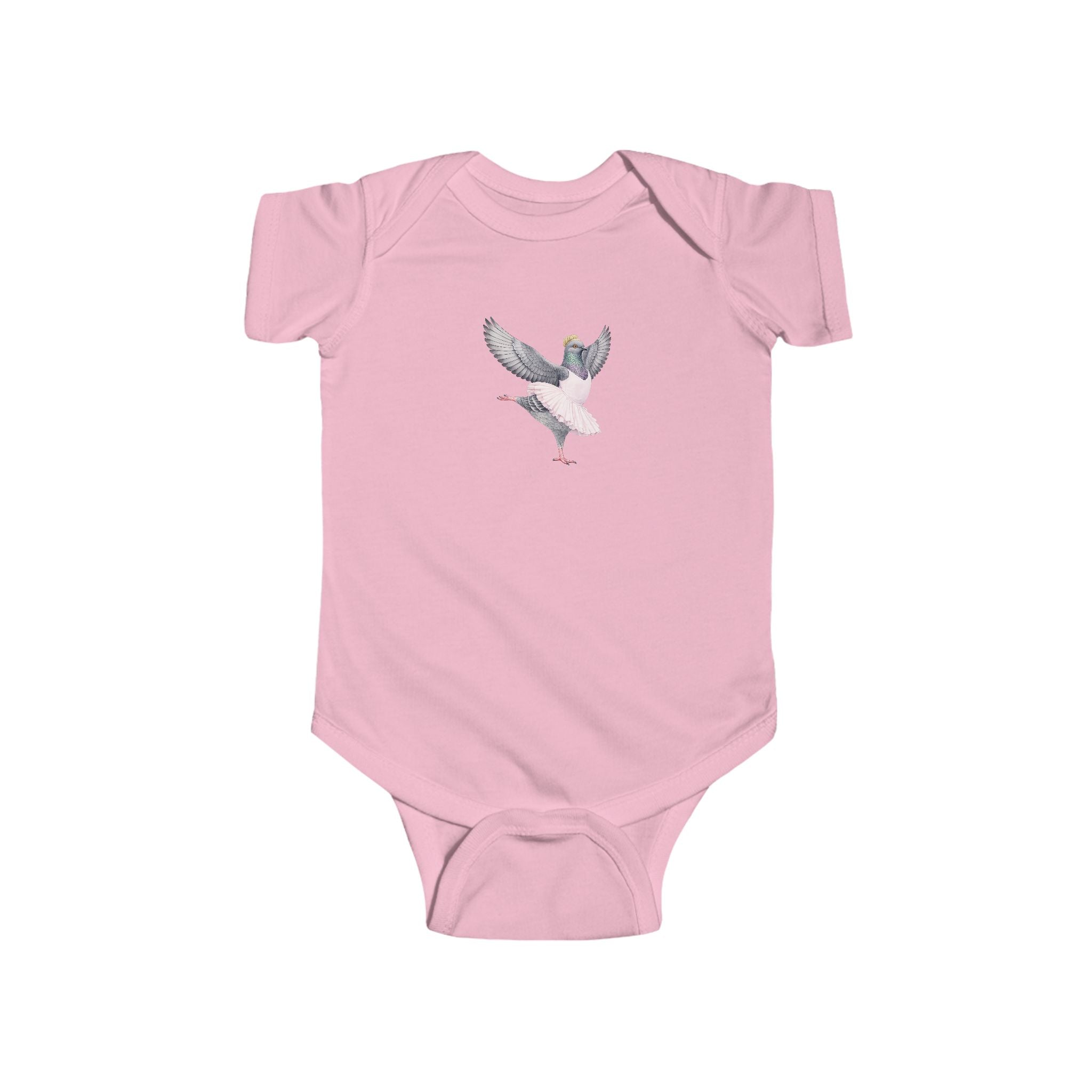 Customizable Lincoln Square NYC Pigeon Baby Onesie | New Yorker Reveal Infant Bodysuit