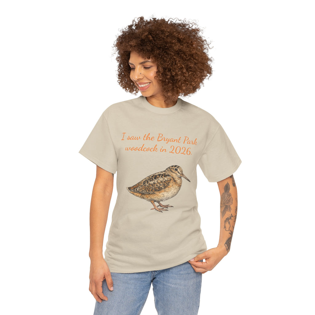 Bryant Park American Woodcock T-Shirt   NYC Gift Tee