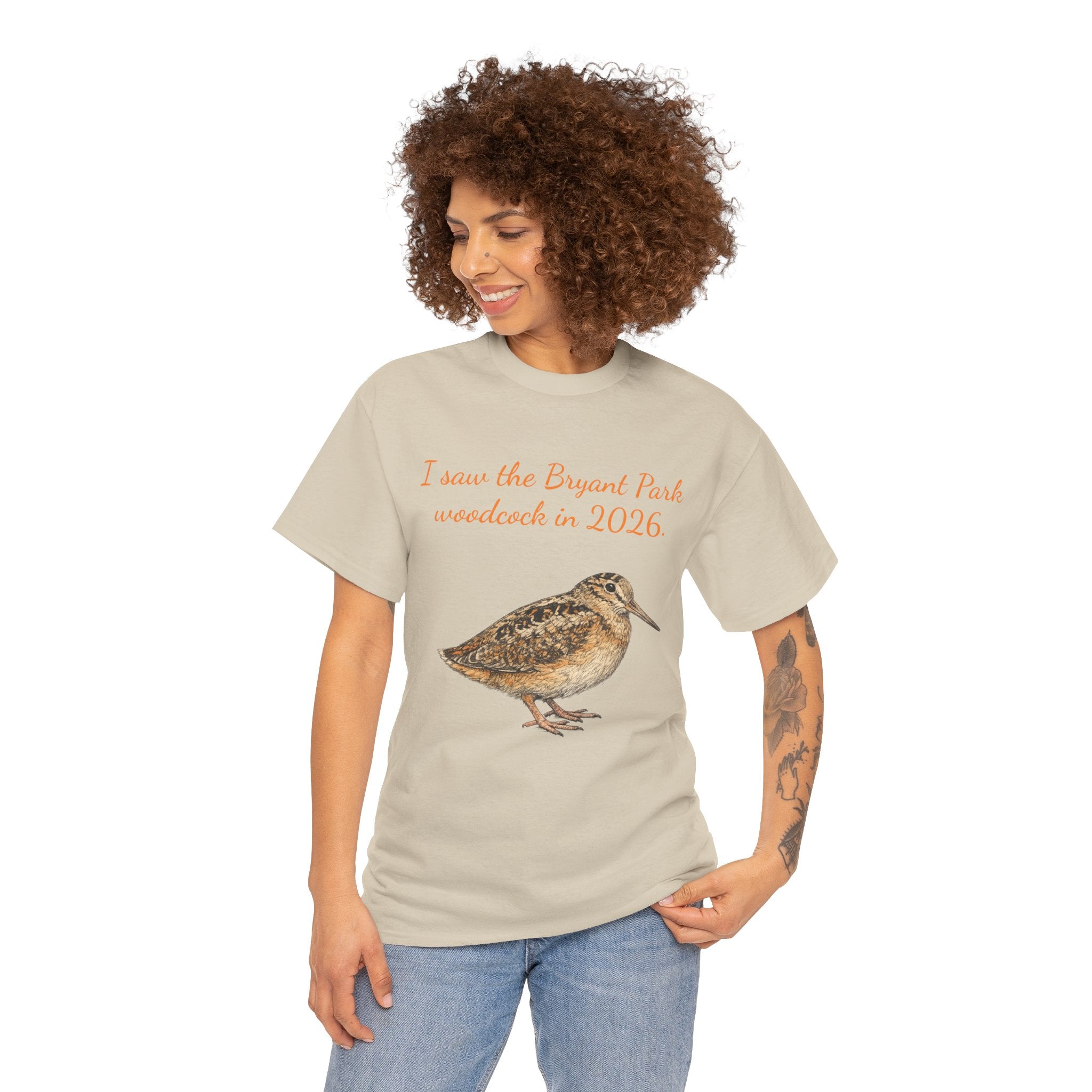 Bryant Park American Woodcock T-Shirt   NYC Gift Tee