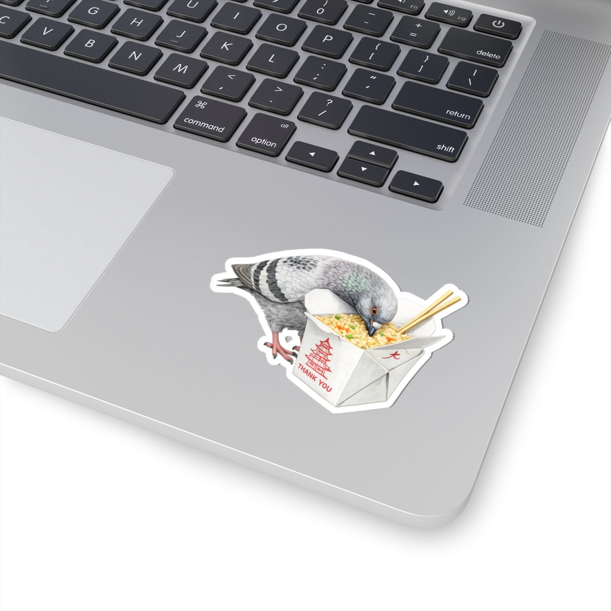 Flushing NYC Pigeon 3" x 3" Sticker