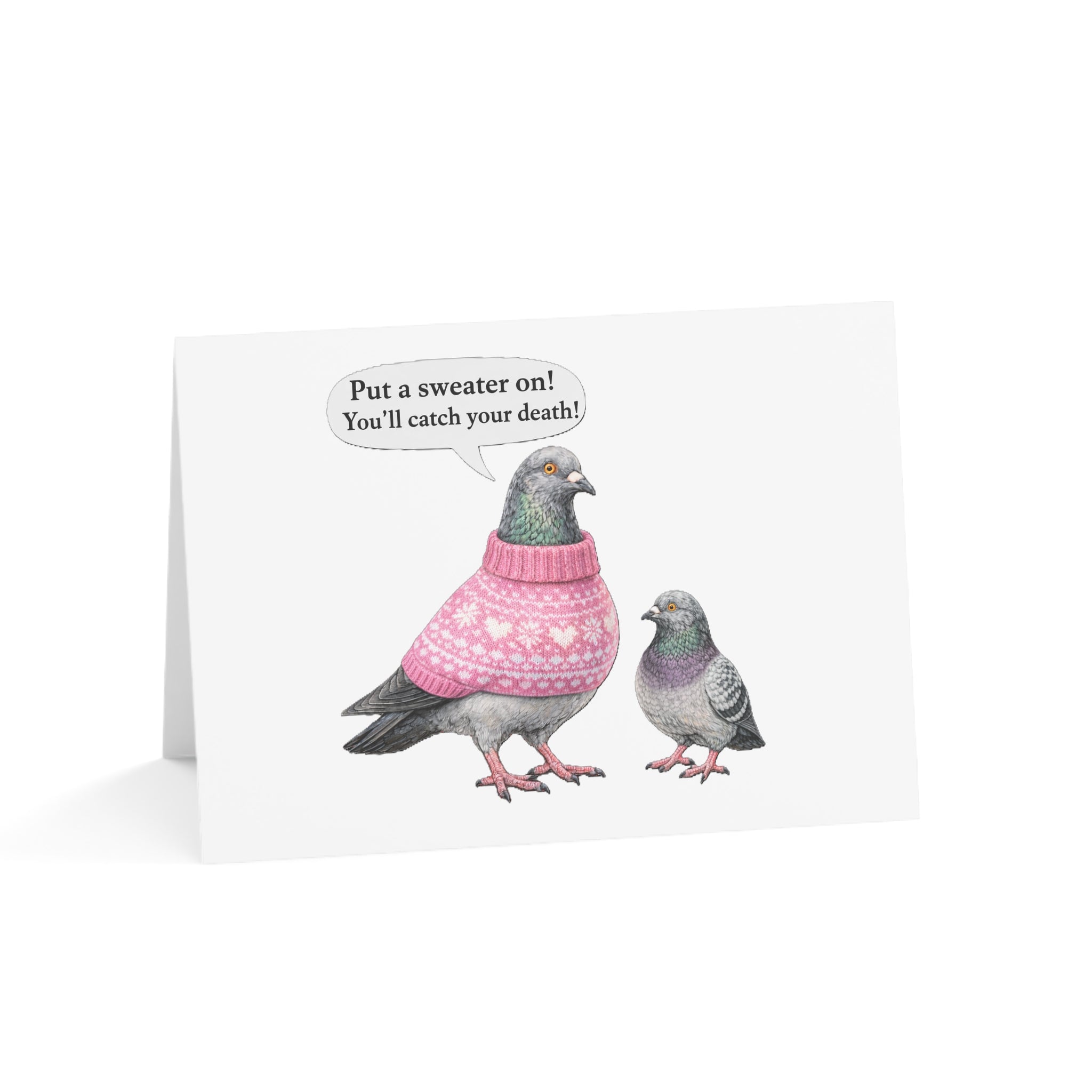 NYC Pigeon Mother's Day Greeting Cards | Mother's Day Card