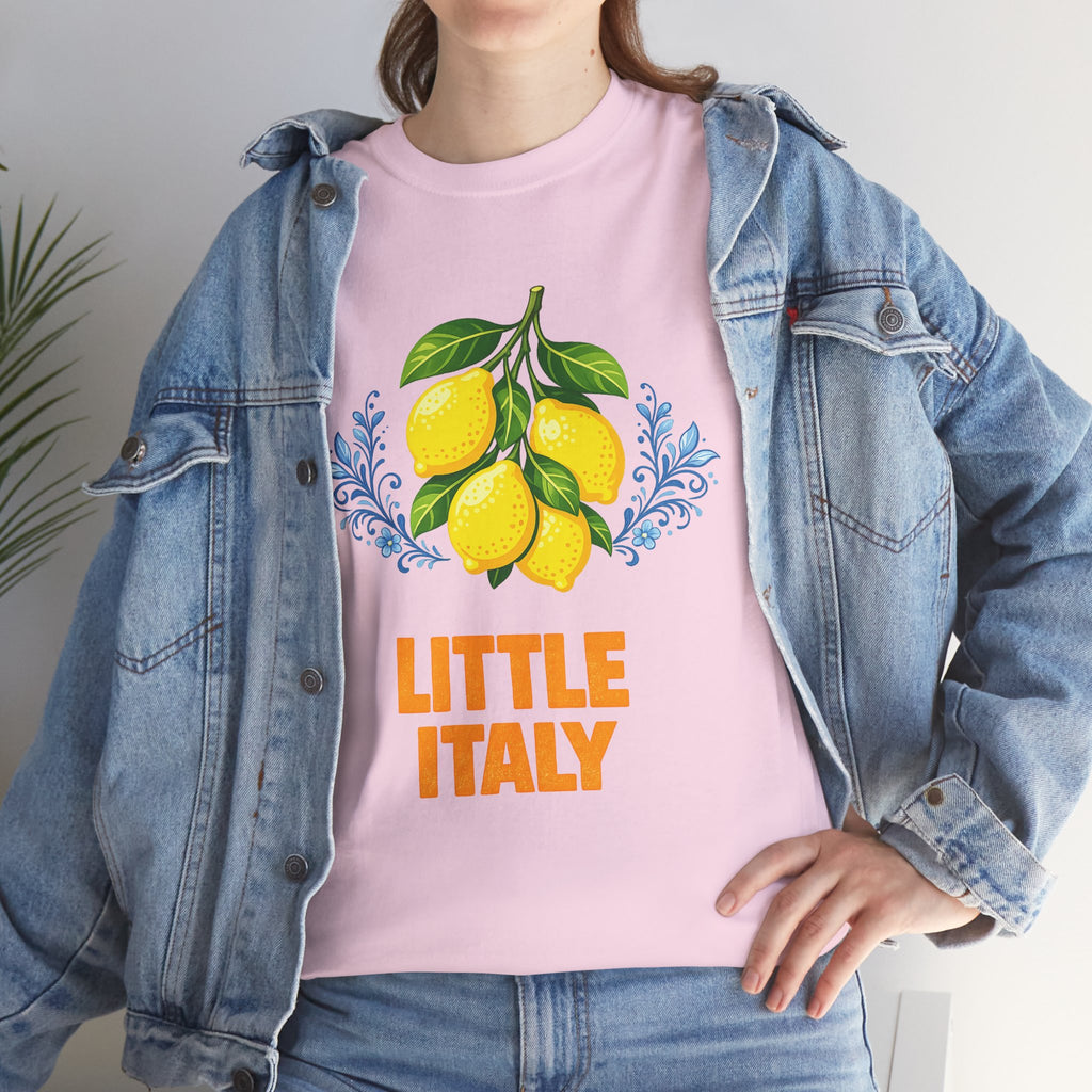 Little Italy La Dolce Vita T-Shirt | New York Sweet Life Lemons Tee