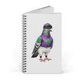 Customizable Ozone Park NYC Pigeon Spiral Journal | Bird Lovers Notebook