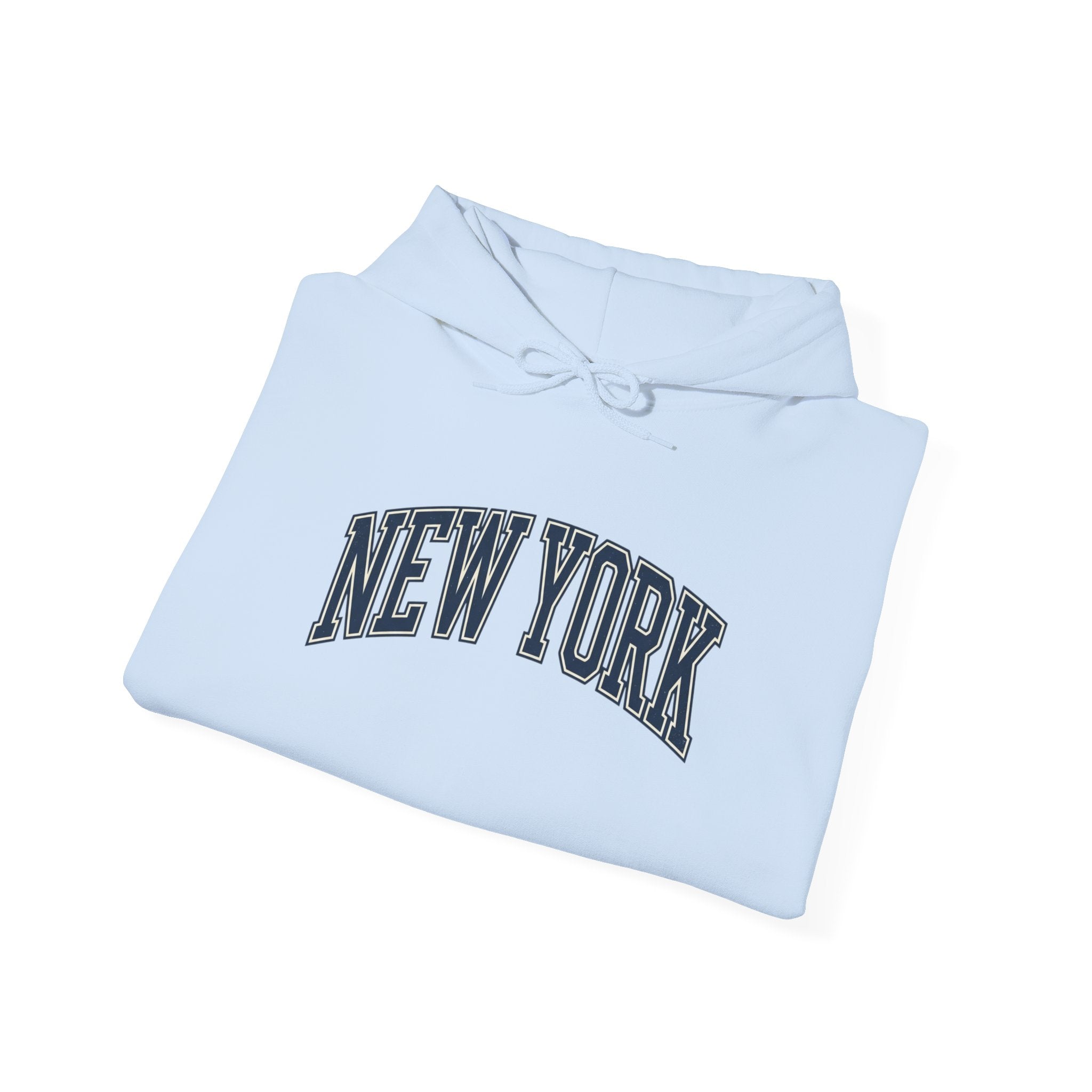 New York Hoodie — Garment-Dyed Pullover Hooded Sweater