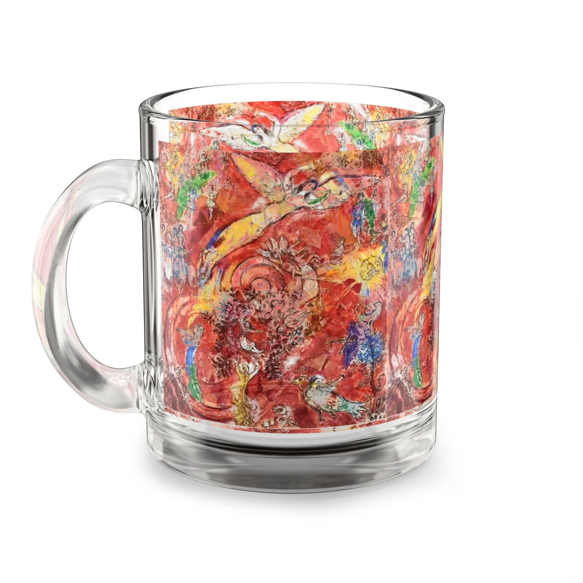Lincoln Center The Triumph of Music Glass Mug | 10oz Marc Chagall Pattern