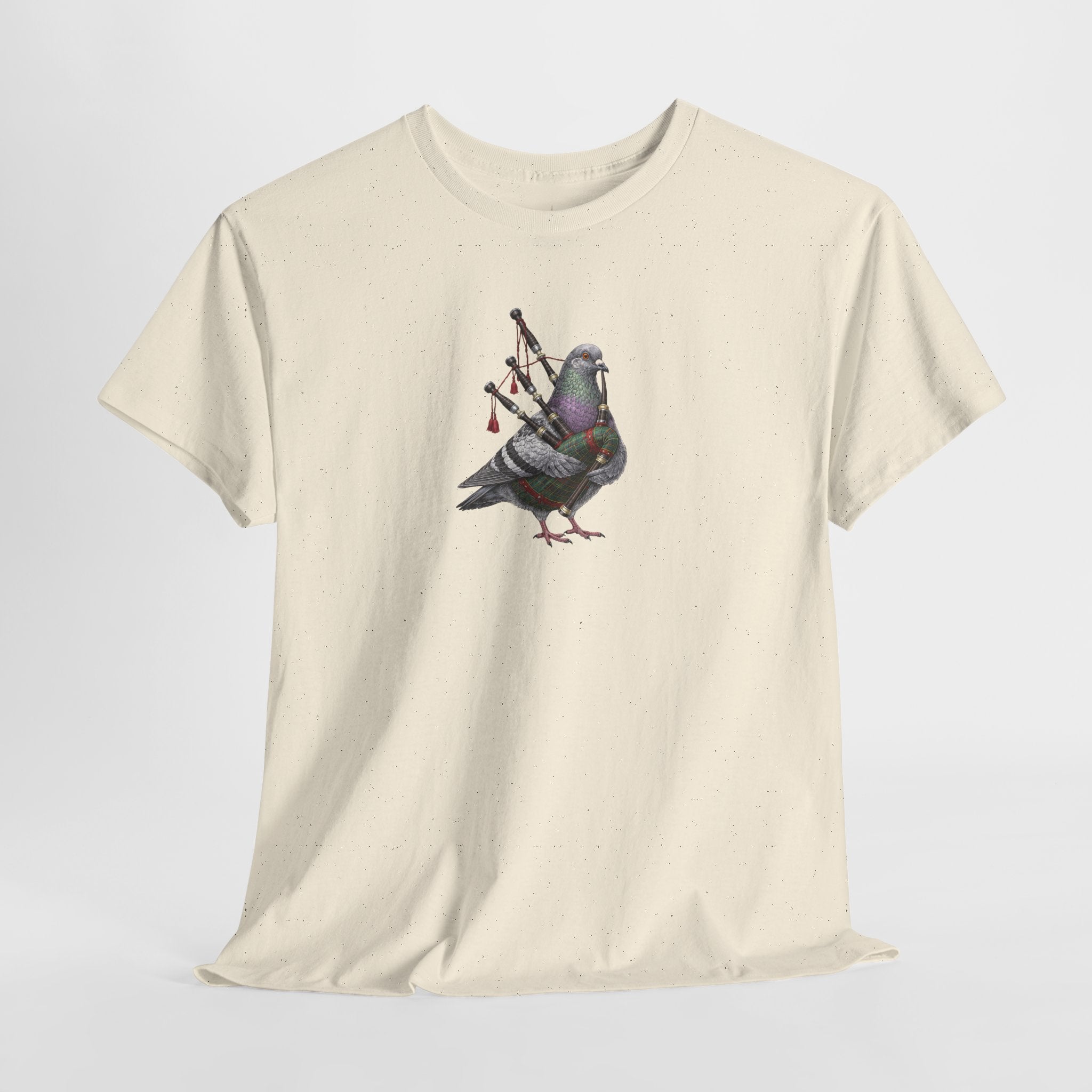 Customizable Woodlawn NYC Pigeon T-Shirt | Bagpiper Tee