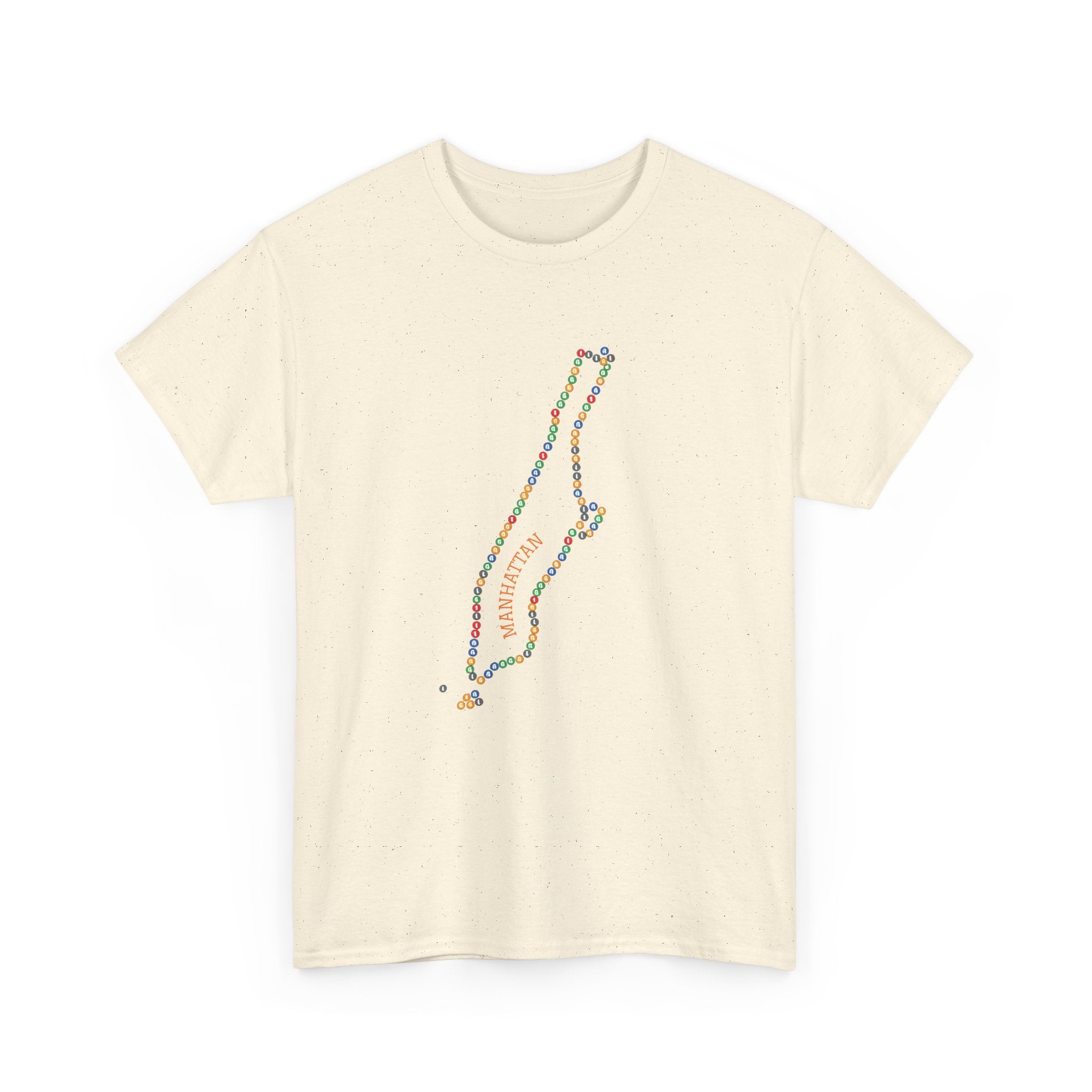 Manhattan Map T-Shirt | Subway Signs Tee