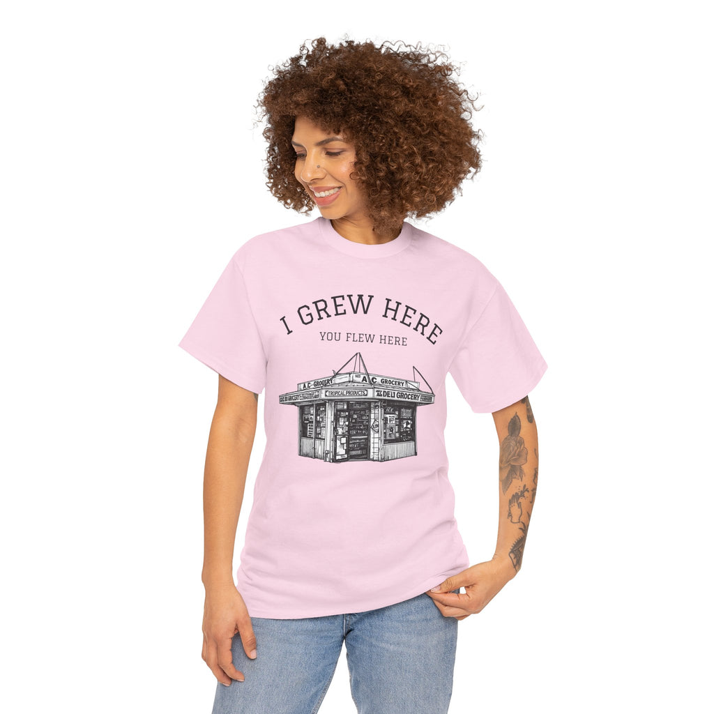 NYC Bodega T-Shirt | New York I Grew Here You Flew Here Tee