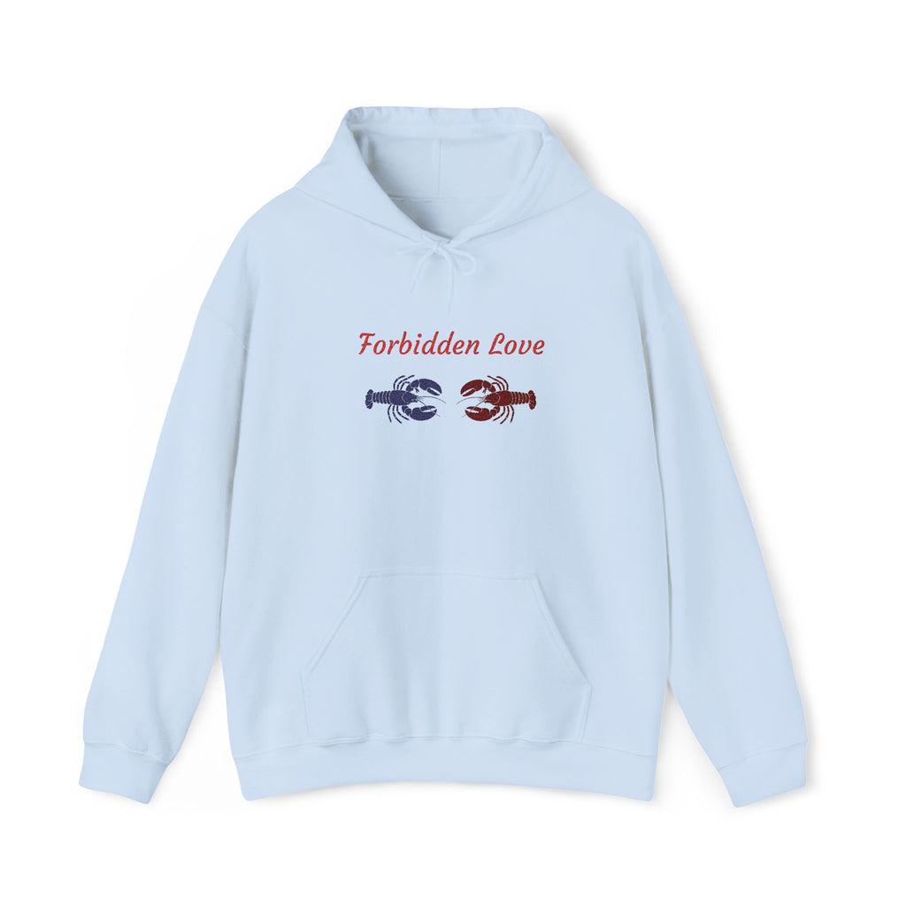 Hamptons Forbidden Love Hoodie — Lobster Romeo and Juliet Pullover