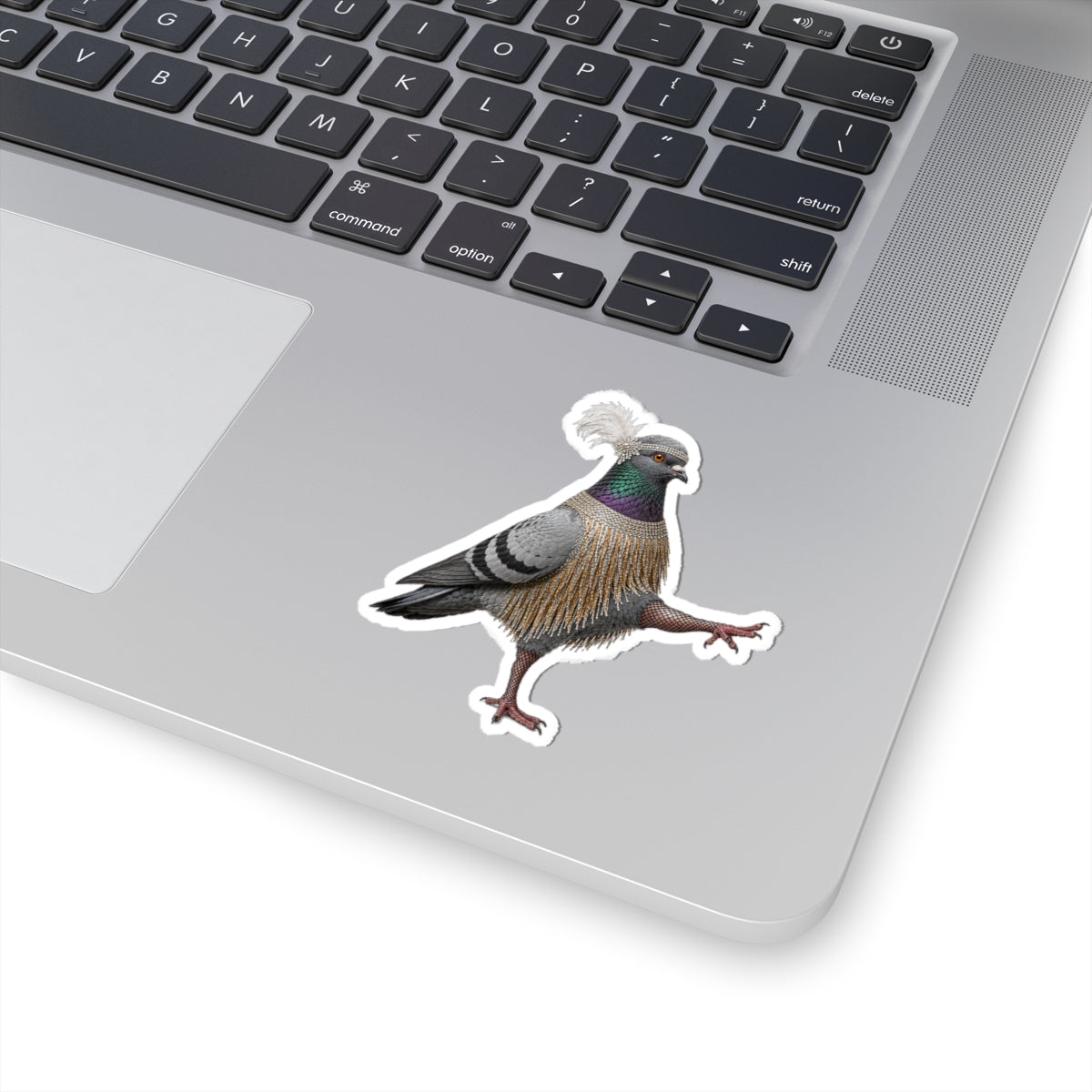 Rockefeller Center NYC Pigeon 3" x 3" Sticker