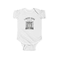 Brooklyn Bridge Baby Bodysuit | I Grew Here You Flew Here Infant Onesie