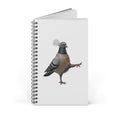 Customizable Rockefeller Center NYC Pigeon Spiral Journal | Bird Lovers Notebook