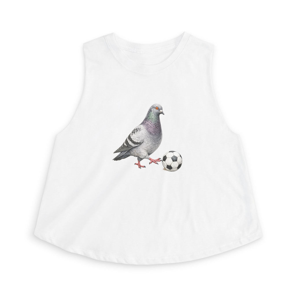 Corona NYC Pigeon Crop Top — Soccer Bird Lovers Tank