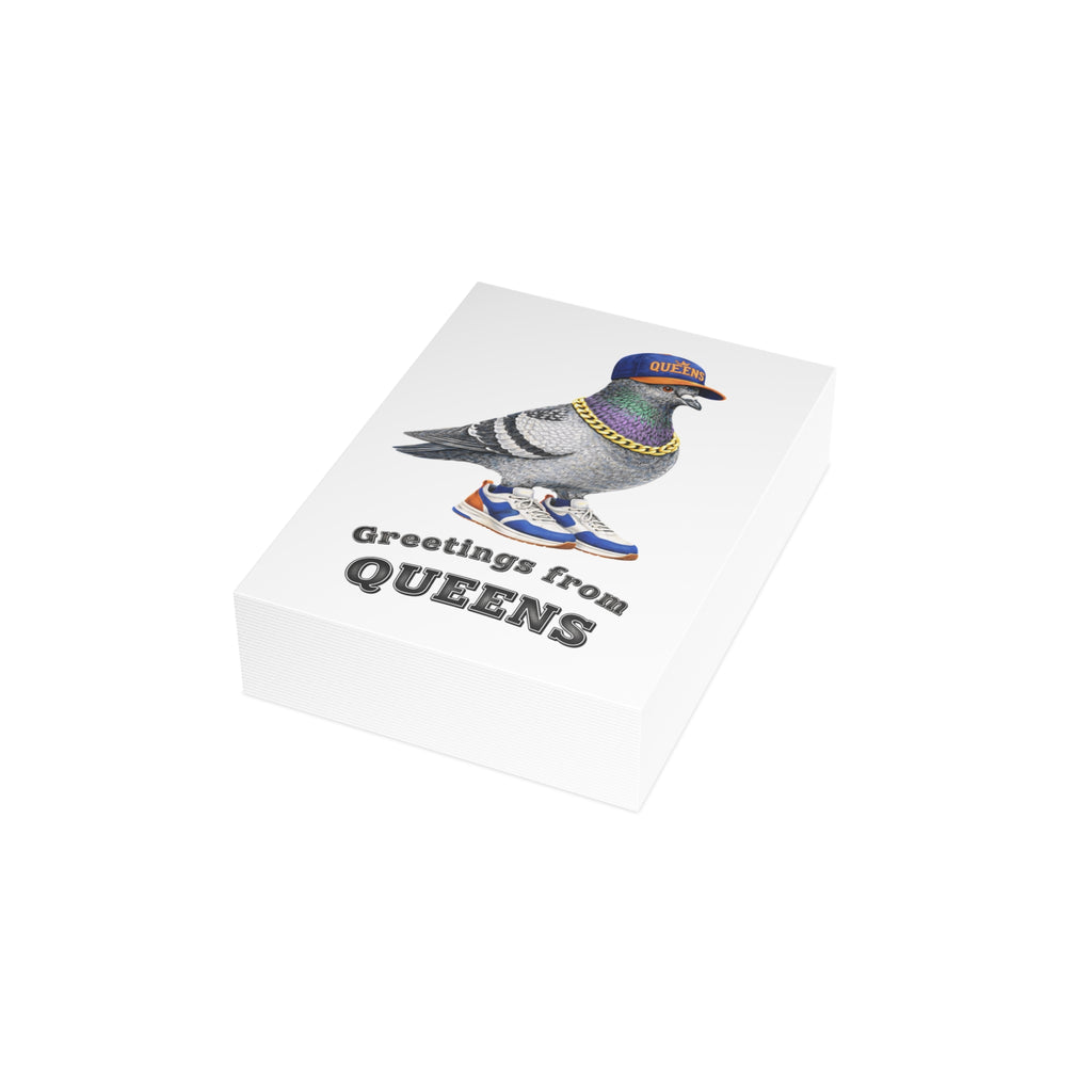 Queens NYC Pigeon Postcard Bundle (envelopes included)