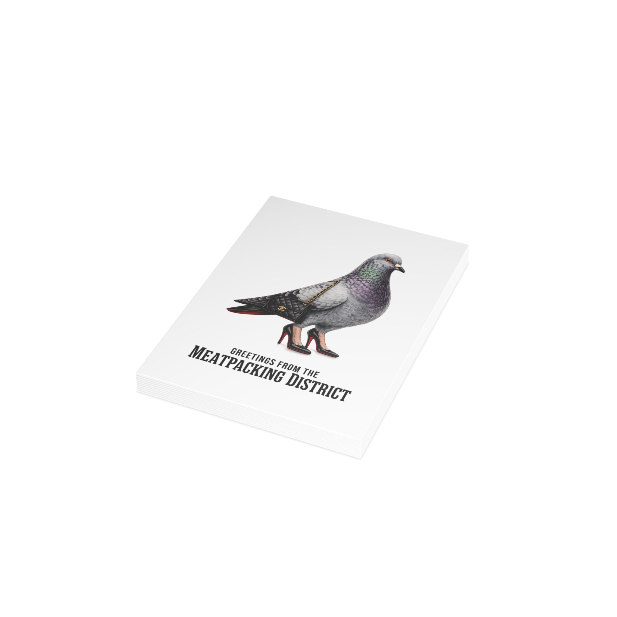 Meatpacking District NYC Pigeon Postcard Bundle (envelopes included)