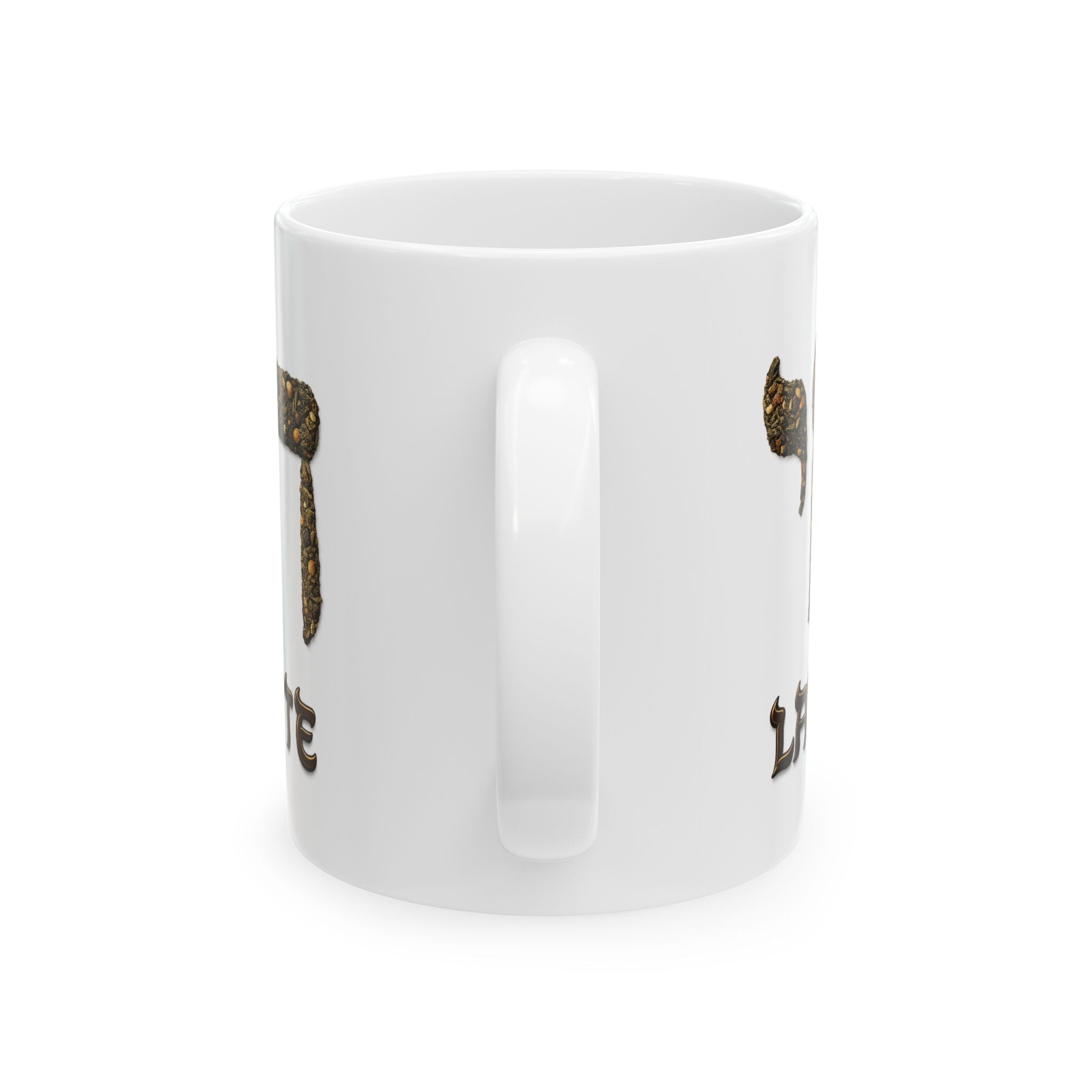Hebrew Chai Latte Mug | Ceramic Coffee Tea Mug 11oz